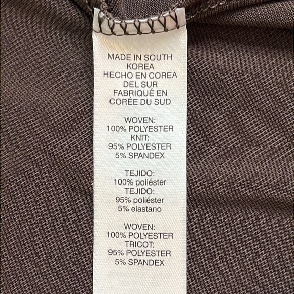 Chico's Brown Asymmetrical Jayma Poncho in Desert Animal Beige, size medium - Picture 4 of 15